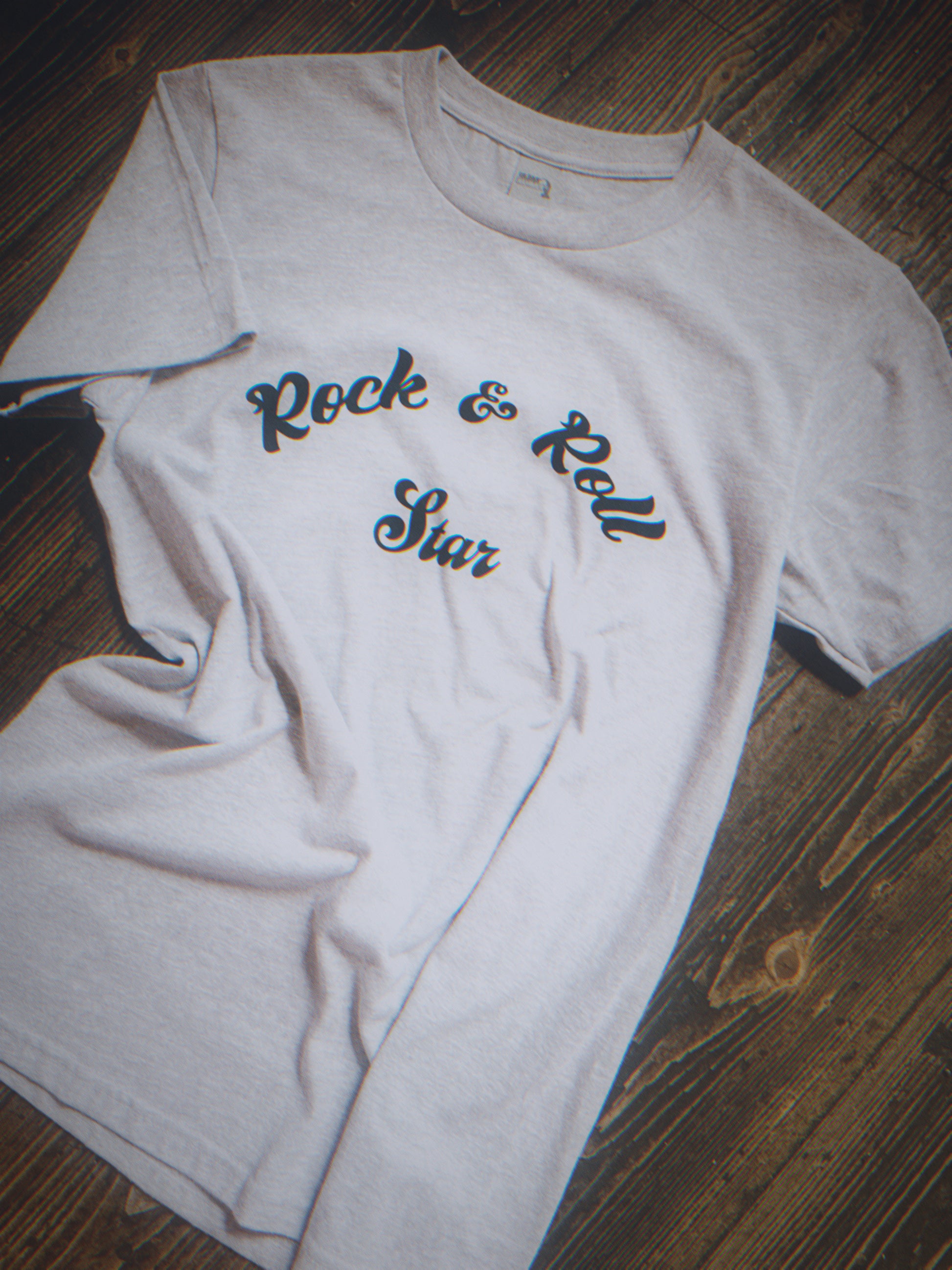 ‘Rock & Roll Star’ Limited Edition T Shirt - Grey