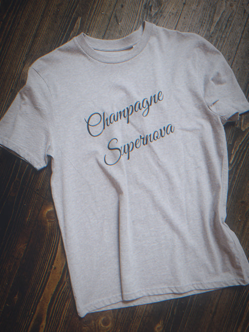 ‘Champagne Supernova’ Limited Edition T Shirt - Grey