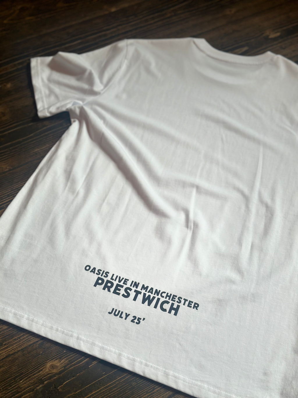 ‘Champagne Supernova’ Limited Edition T Shirt - White