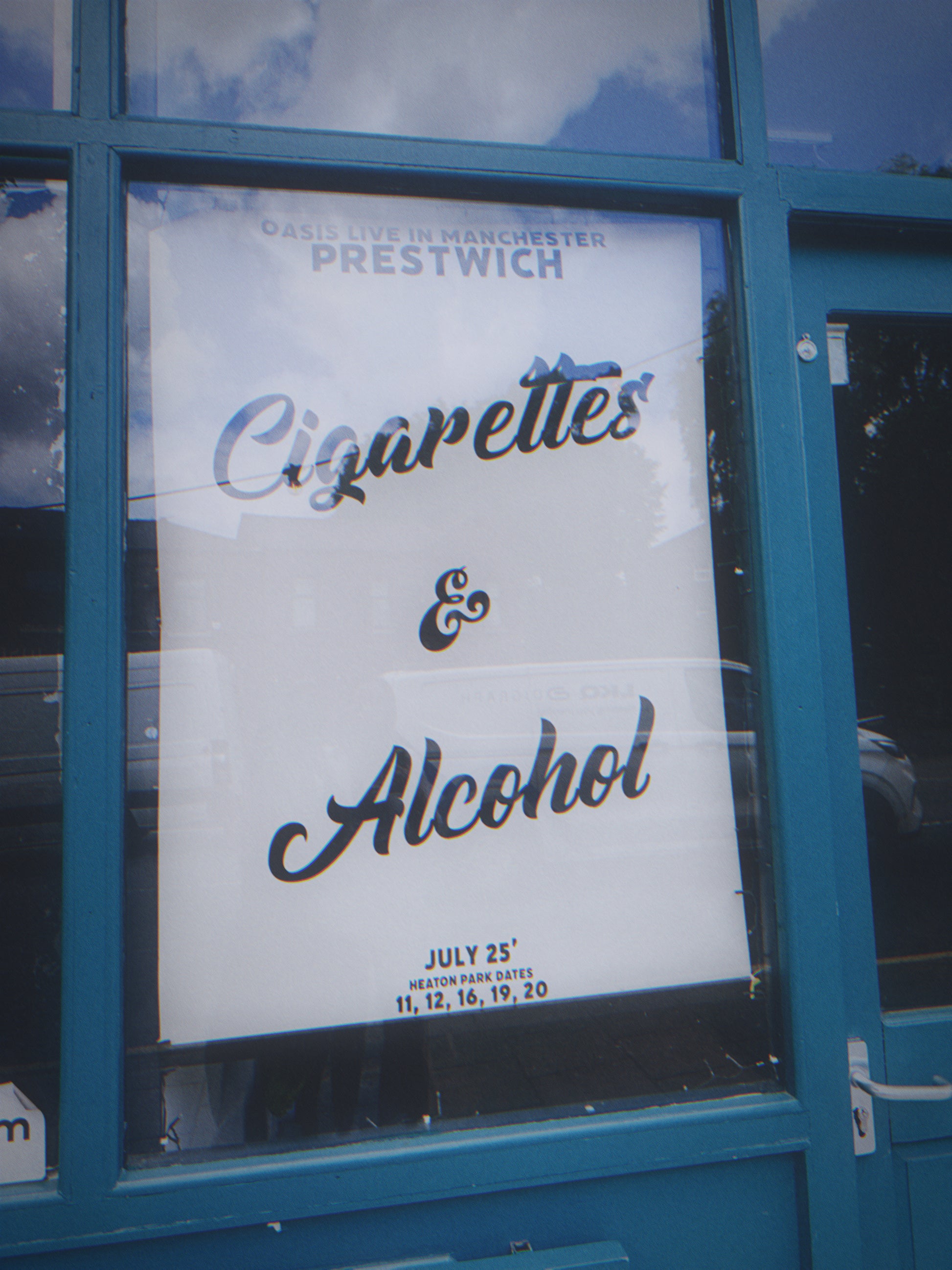 Limited Edition ‘Cigarettes & Alcohol’ Print